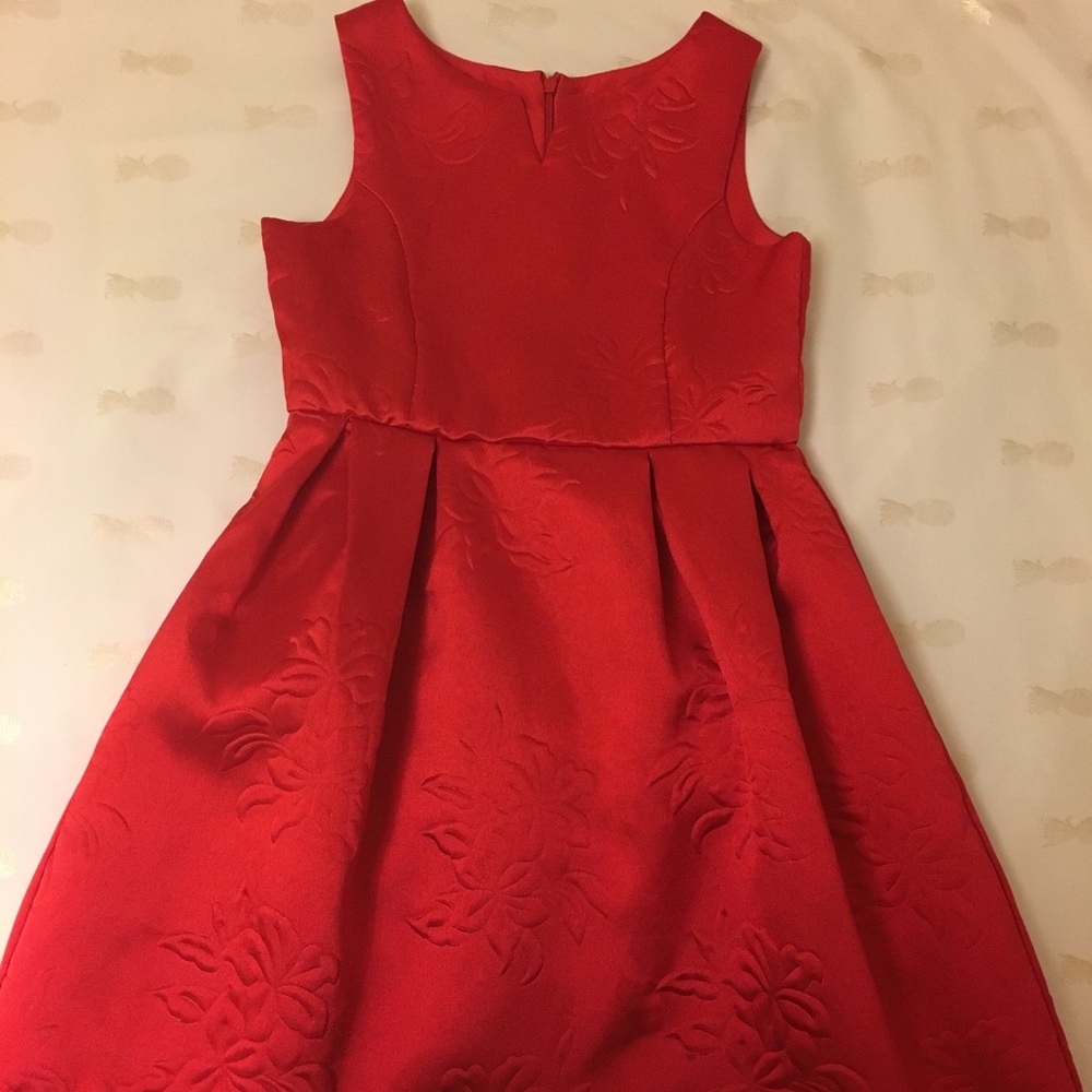 Girls red formal Pippa and Julie dress